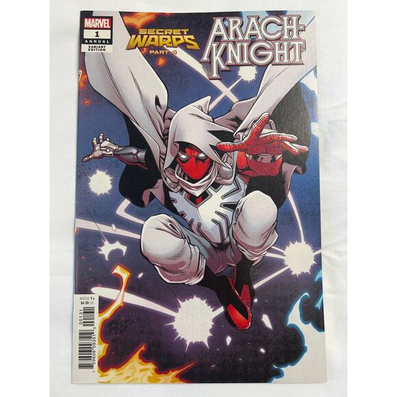 SECRET WARPS ANNUAL #1 PART 4 ARACH KNIGHT FIRST PRINT MARVEL COMICS 2019 - Picture 1 of 2
